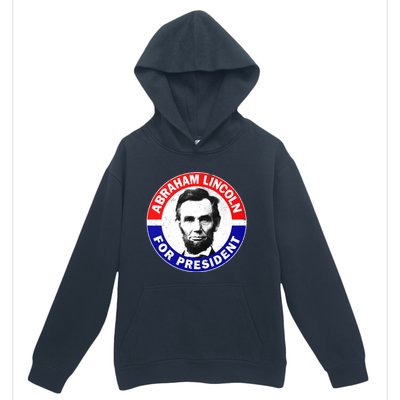 Abraham Abe Lincoln For President Vintage Urban Pullover Hoodie