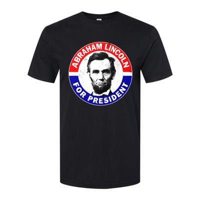 Abraham Abe Lincoln For President Vintage Softstyle® CVC T-Shirt