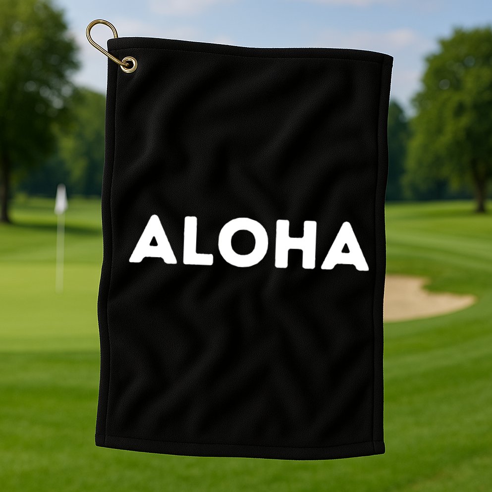 Aloha Golf Towel