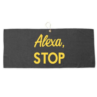 Alexa Large Microfiber Waffle Golf Towel