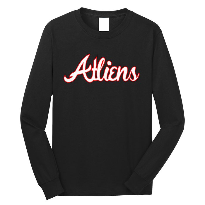 Atliens Atlanta Live In Atlanta Love Atlanta Long Sleeve Shirt