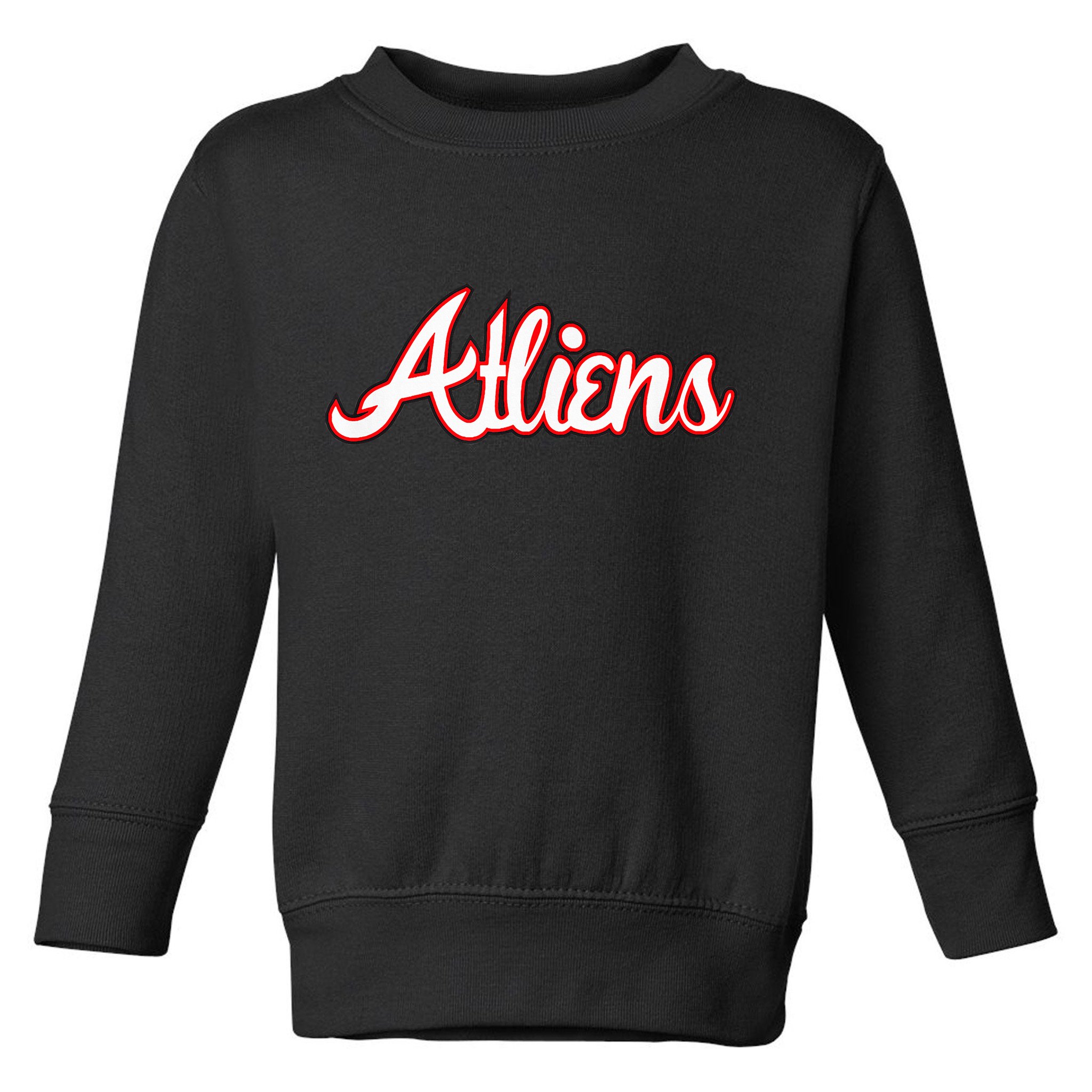 Atliens Atlanta Live In Atlanta Love Atlanta Toddler Sweatshirt