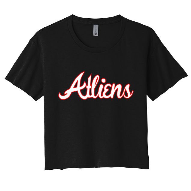 Atliens Atlanta Live In Atlanta Love Atlanta Crop Top