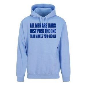 All Are Liars Just Pick The One That Makes You Giggle Unisex Surf Hoodie