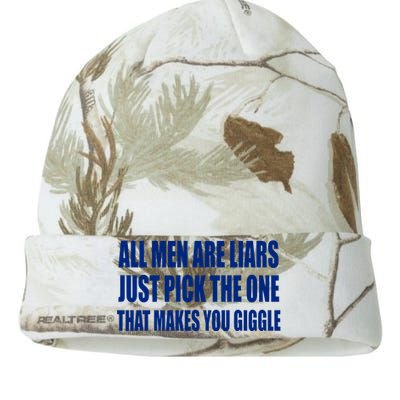 All Are Liars Just Pick The One That Makes You Giggle Kati Licensed 12" Camo Beanie