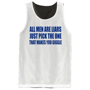 All Are Liars Just Pick The One That Makes You Giggle Mesh Reversible Basketball Jersey Tank