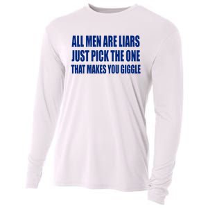 All Are Liars Just Pick The One That Makes You Giggle Cooling Performance Long Sleeve Crew