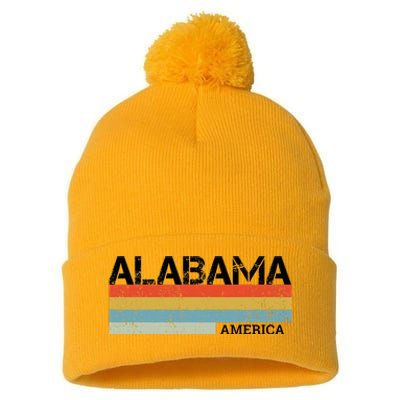 Alabama Pom Pom 12in Knit Beanie