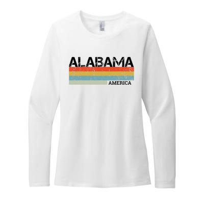 Alabama Womens CVC Long Sleeve Shirt