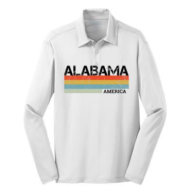 Alabama Silk Touch Performance Long Sleeve Polo