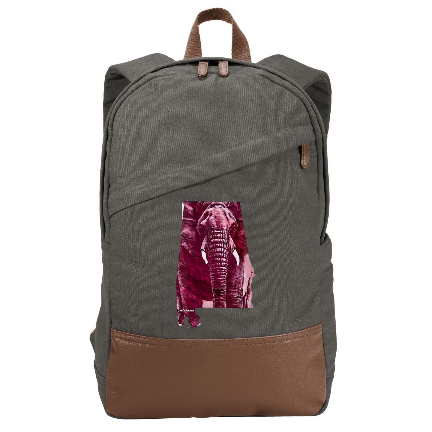 Alabama Cotton Canvas Backpack