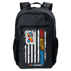 Autism Autistic Love Accept Support Autism Awareness Daily Commute Backpack