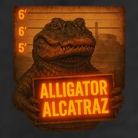 Alligator Alcatraz Limited Cool Comfort Performance Bucket Hat