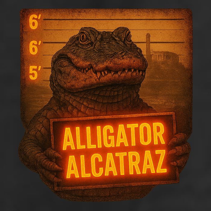 Alligator Alcatraz Limited Cool Comfort Performance Bucket Hat
