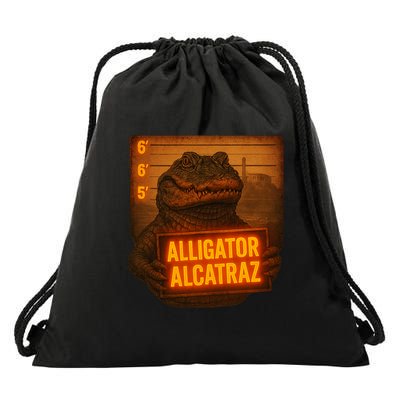 Alligator Alcatraz Limited Drawstring Bag