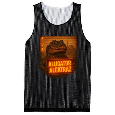 Alligator Alcatraz Limited Mesh Reversible Basketball Jersey Tank
