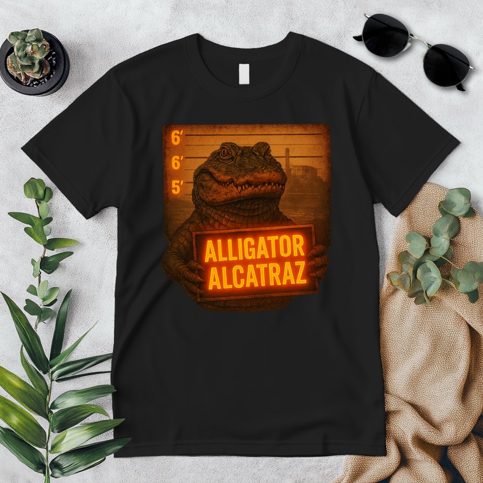 Alligator Alcatraz Limited Premium T-Shirt