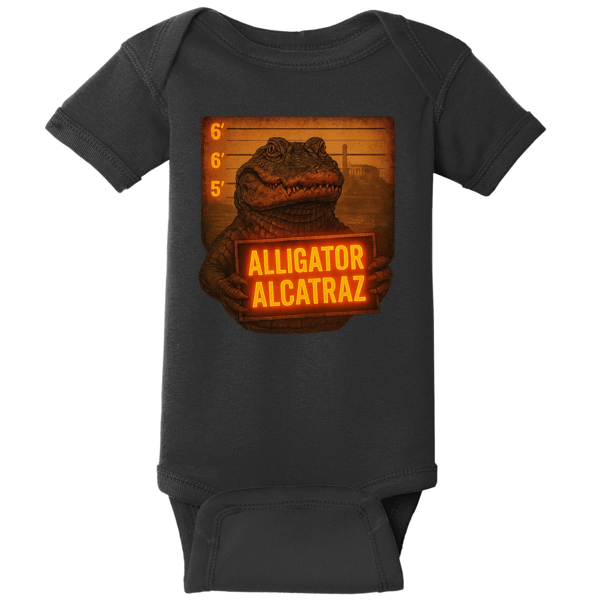 Alligator Alcatraz Limited Baby Bodysuit