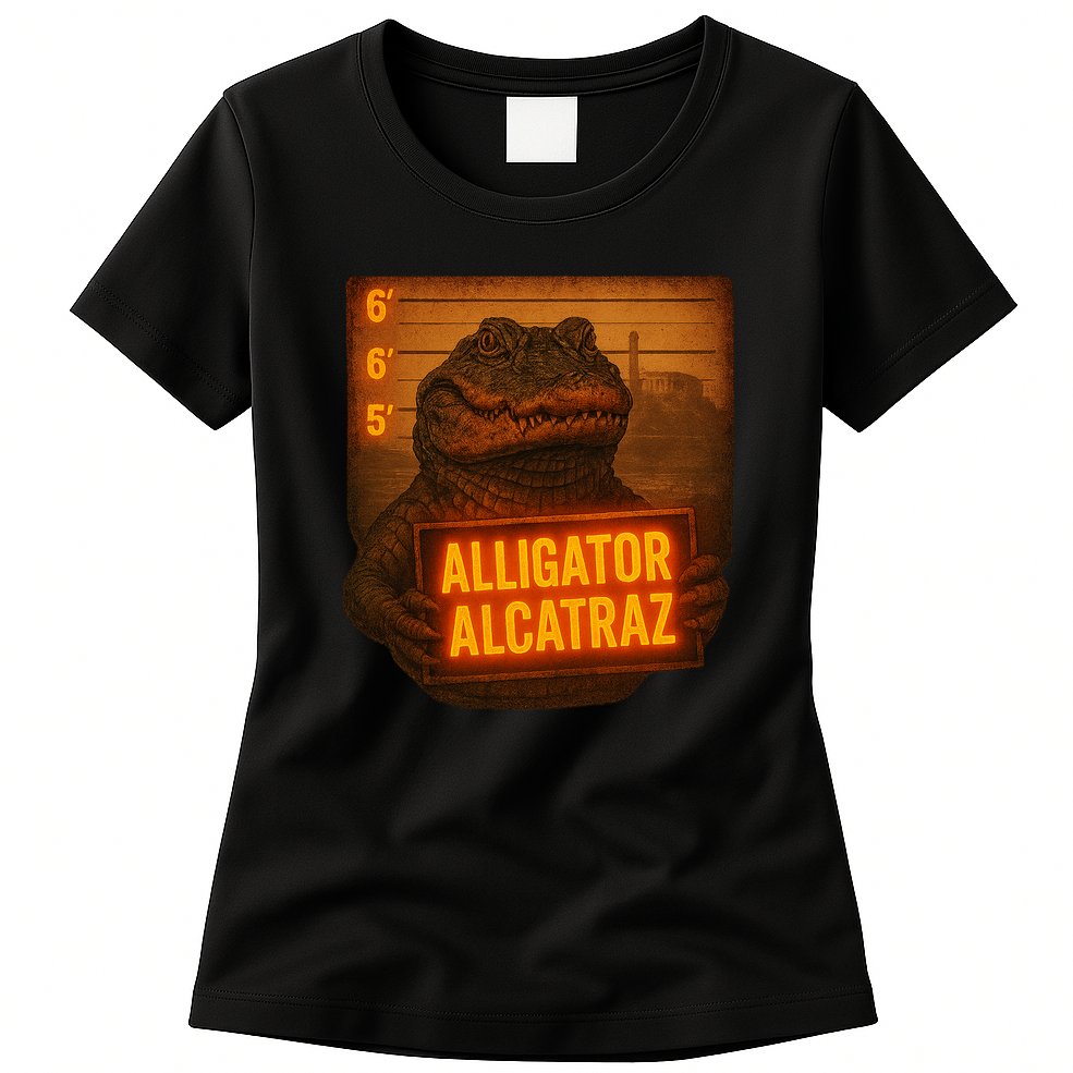 Alligator Alcatraz Limited Womens T-Shirt
