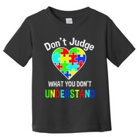 Autism Awareness Love And Support Acceptance Toddler T-Shirt