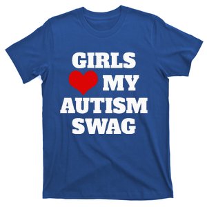  Autism Awareness Love My Autism Swag Funny  T-Shirt