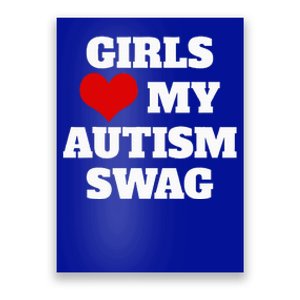  Autism Awareness Love My Autism Swag Funny  Poster