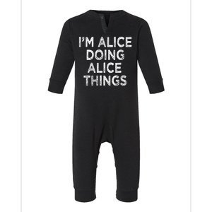 Alice Infant Fleece One Piece