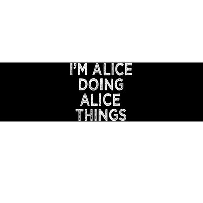 Alice Bumper Sticker