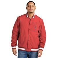 Autism Acceptance Light It Up Red redinstead Insulated Varsity Jacket