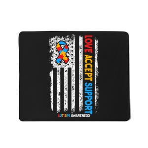 Autism Autistic Love Accept Support Autism Awareness Mousepad