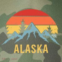 Alaska Legacy Tie Dye Trucker Hat