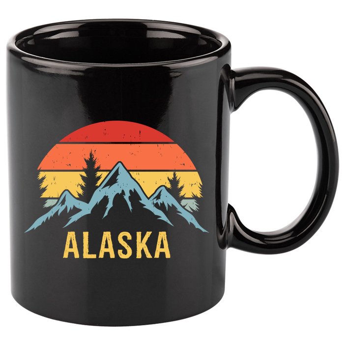 Alaska 11oz C Handle Ceramic Mug