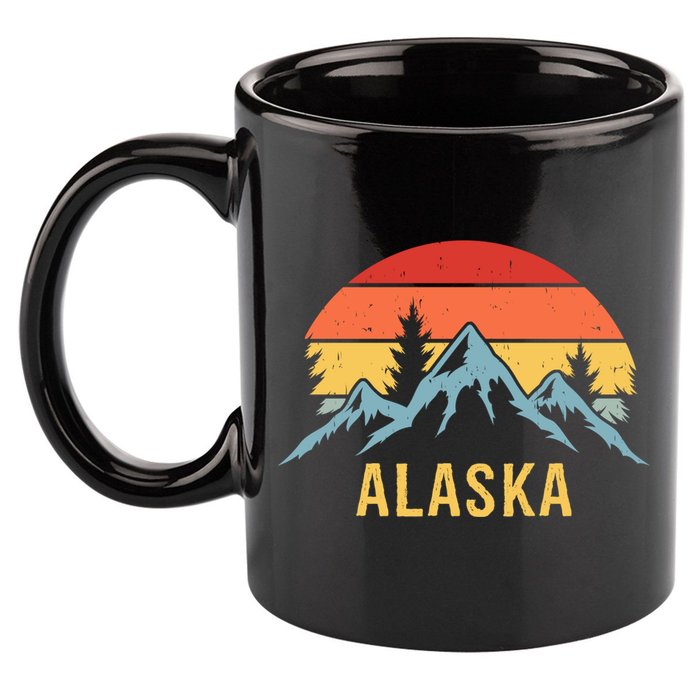 Alaska 11oz C Handle Ceramic Mug