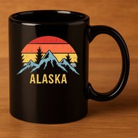 Alaska 11oz C Handle Ceramic Mug