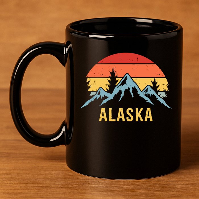 Alaska 11oz C Handle Ceramic Mug