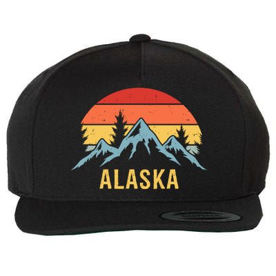 Alaska Wool Snapback Cap