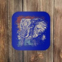 African Animal Lover Gift Elephant Coaster