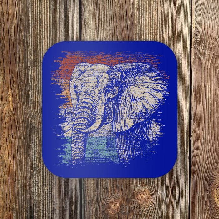 African Animal Lover Gift Elephant Coaster