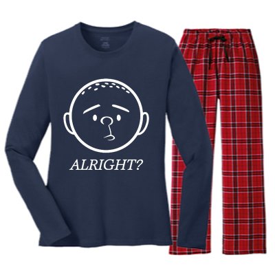 Alright Women's Long Sleeve Flannel Pajama Set 