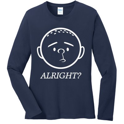 Alright Ladies Long Sleeve Shirt