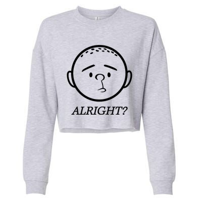 Alright Cropped Pullover Crew