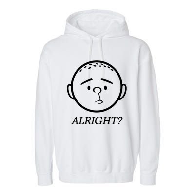 Alright Garment-Dyed Fleece Hoodie