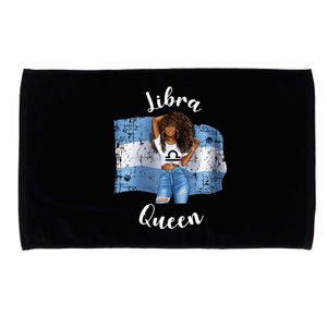 Afro Argentinian Libra Queen Black Zodiac Argentina Gift Microfiber Hand Towel