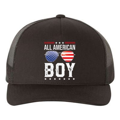 All American Matching Family Fourth 4th of July American Yupoong Adult 5-Panel Trucker Hat