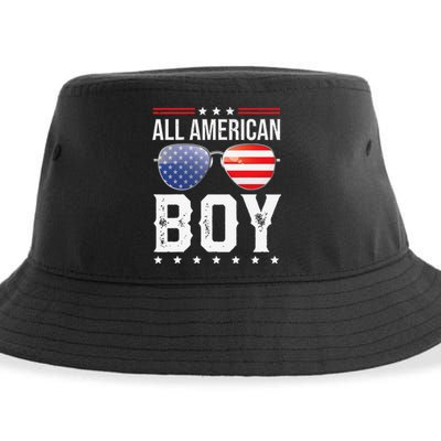 All American Matching Family Fourth 4th of July American Sustainable Bucket Hat