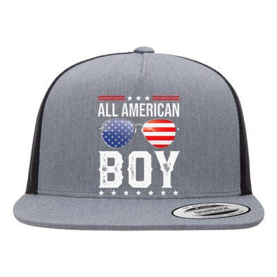 All American Matching Family Fourth 4th of July American Flat Bill Trucker Hat