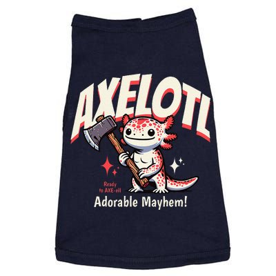 Axelotl Adorable Mayhem Funny Axolotl Animals Graphic Doggie Tank