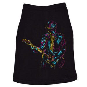 Abstract Art Musician Music Band Bass Player Doggie Tank