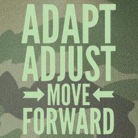 Adapt Adjust Move Forward Legacy Tie Dye Trucker Hat