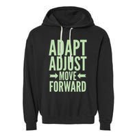 Adapt Adjust Move Forward Garment-Dyed Fleece Hoodie